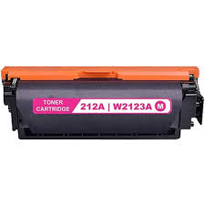 Cartucho toner HP Color LaserJet Enterprise M554 (W2123A) MAGENT